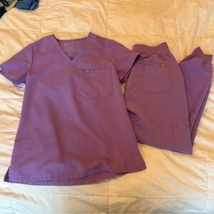 Figs Lavender Scrub Set XXS